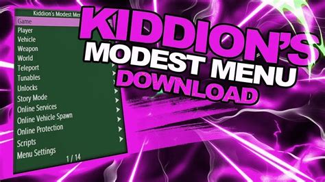 kiddions mod menu|Modest Menu v1.0.0 has been released : r/Kiddions .